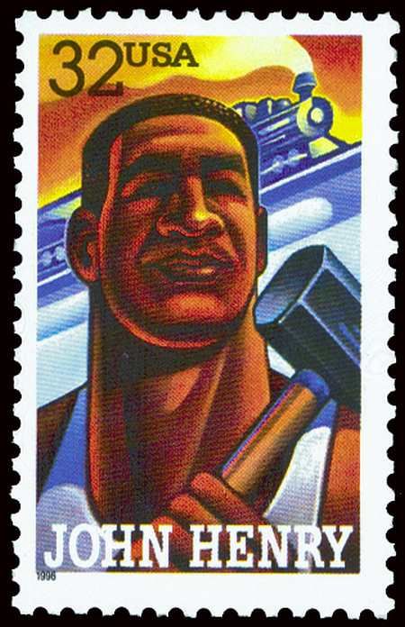 JOhn Henry postage stamp